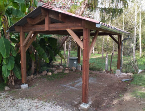 Garage en bois sur Bordeaux